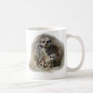 meerkats kaffeetasse