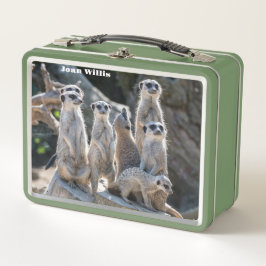 Meerkats Metall Brotdose