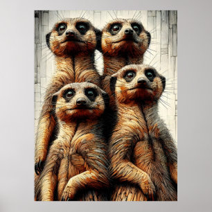 Meerkats Poster