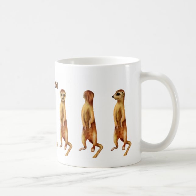 Meerkkat Tasse für Susan (Rechts)