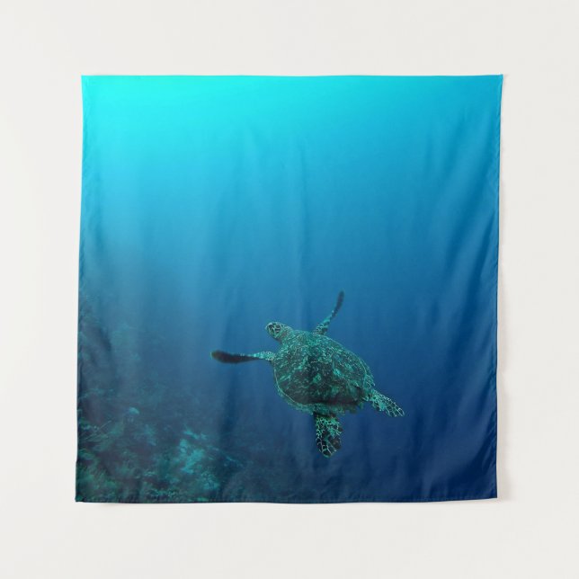 MEERKÜCHE IM WASSER WANDTEPPICH (Vorderseite)