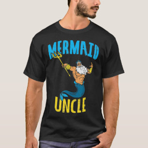 Meermann Onkel Neptun Sicherheit Familie passend P T-Shirt