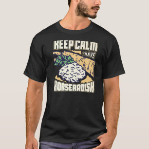 Meerrettichsauce Creme Pflanze Rezept Wurzel Frisc T-Shirt