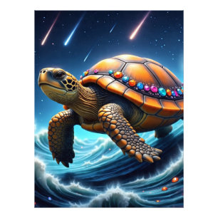 Meerschildkröte Fotodruck