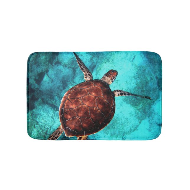 Meerschildkröten Badematte (Vorderseite)