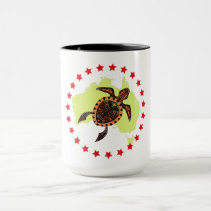 Meerschildkröten und -steine tasse