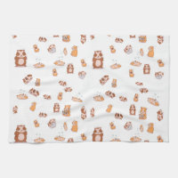 Meerschweinchen Armee niedliches Pattern