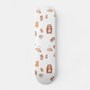 Meerschweinchen Armee niedliches Pattern Skateboard