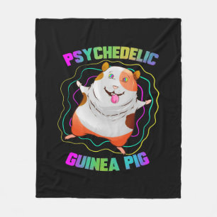 Meerschweinchen EDM-Party-Haustier Buntes Meersc Fleecedecke