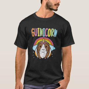 Meerschweinchen Einhorn Guinicorn Cavy Mädchen Kin T-Shirt
