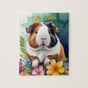 Meerschweinchen-Familienhaustier-Porträt