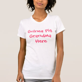Meerschweinchen-Großmutter hier T-Shirt