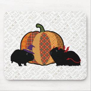 Meerschweinchen Halloween Mousepad
