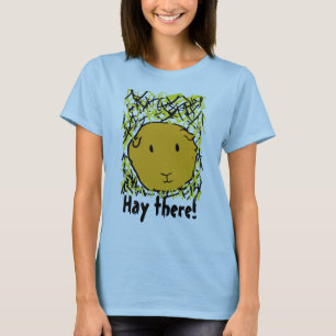 Meerschweinchen im Heu, heuen dort! T - Shirt