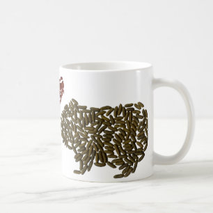 Meerschweinchen in der Liebe Kaffeetasse