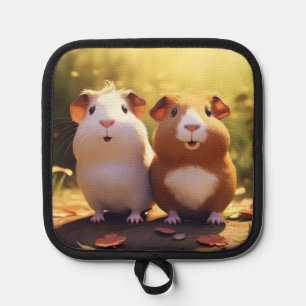 Meerschweinchen Küchenaccessoire, süß. Topflappen