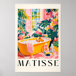 Meerschweinchen-Kunstposter, Lustiger Badezimmerdr Poster