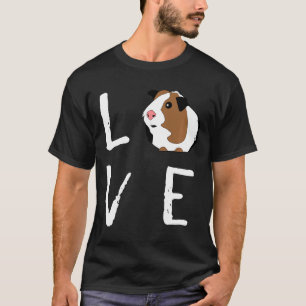 Meerschweinchen Liebe Meerschweinchen Geburtstag T-Shirt