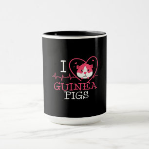 Meerschweinchen Liebe Nagetier Herzschlag Meersc Tasse