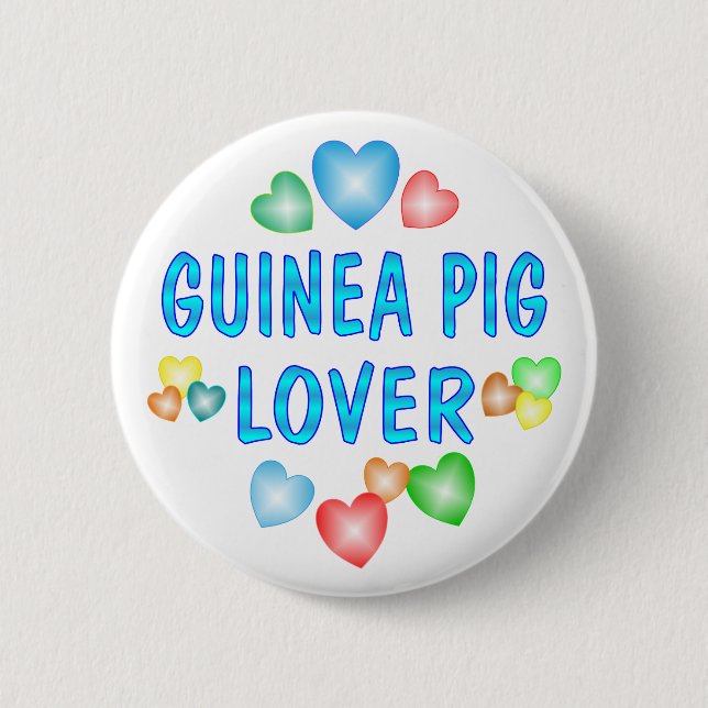 MEERSCHWEINCHEN-LIEBHABER BUTTON (Vorderseite)
