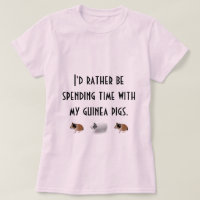 Meerschweinchen-Liebhaber-Shirt