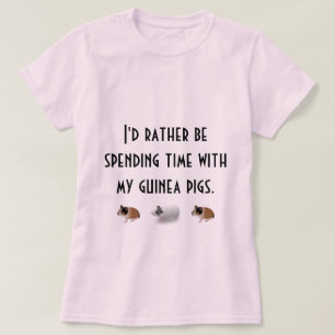 Meerschweinchen-Liebhaber-Shirt T-Shirt