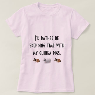 Meerschweinchen-Liebhaber-Shirt T-Shirt