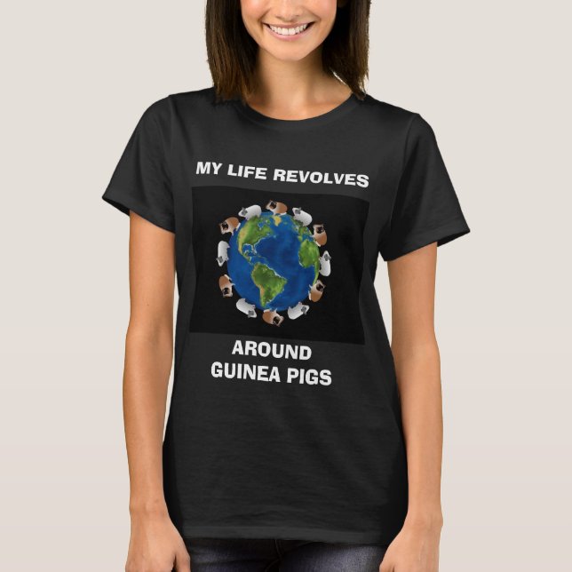 Meerschweinchen-Liebhaber-Shirt T-Shirt (Vorderseite)