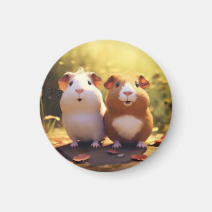 Meerschweinchen-Magnet, süß . Magnet