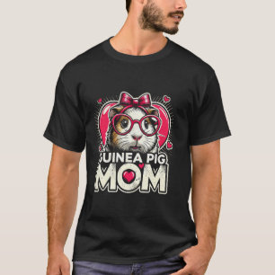 Meerschweinchen-Mama Cavy-Tierliebhaber Muttertag T-Shirt