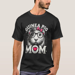 Meerschweinchen-Mama Cavy-Tierliebhaberin Mutterta T-Shirt