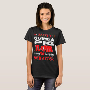 Meerschweinchen-Mama sein, die glücklich überhau T-Shirt