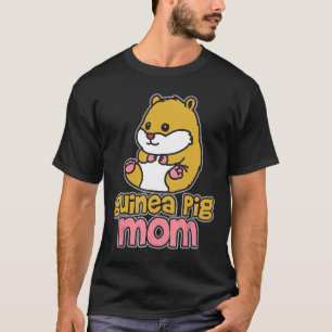 Meerschweinchen-Mama Süßes Tier Mutter T-Shirt
