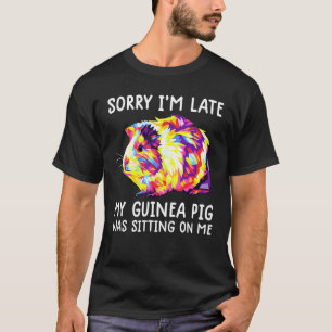 Meerschweinchen Meerschweinchen saß auf mir T-Shirt