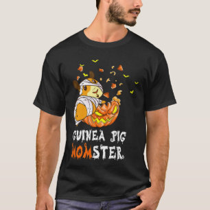 Meerschweinchen-Momster-Kürbis-Monster Lustiges Ha T-Shirt