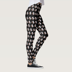 Meerschweinchen-Muster, Mädchen Full Print Legging Leggings
