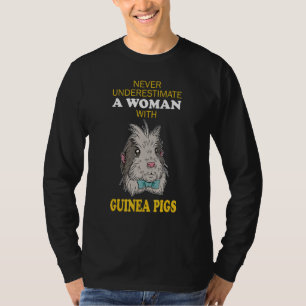Meerschweinchen Nagetier Süßes Haustier Sprüche T-Shirt