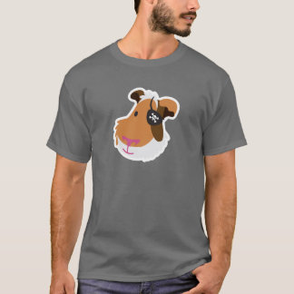 Meerschweinchen-Pirat T-Shirt