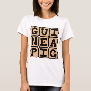 Meerschweinchen, süßes Haustier oder Versuchskanin T-Shirt