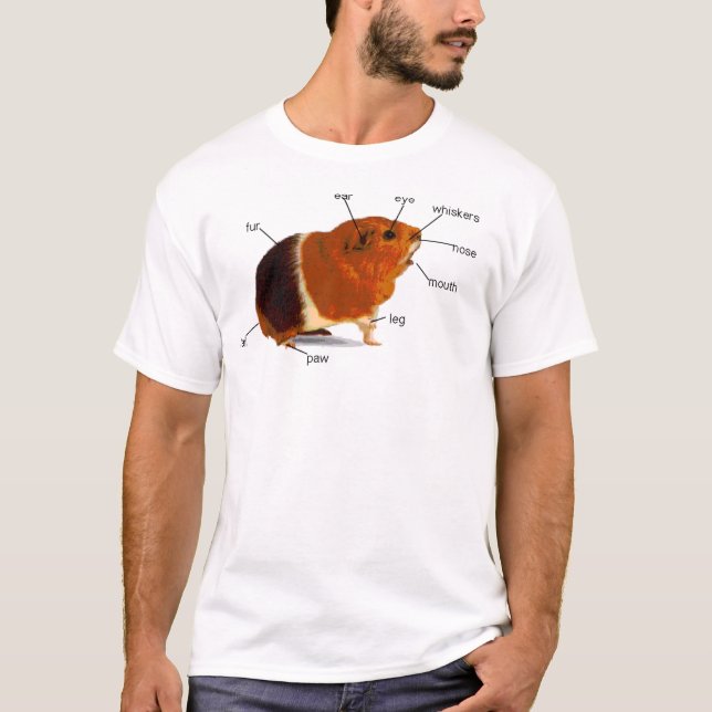 Meerschweinchen T-Shirt (Vorderseite)