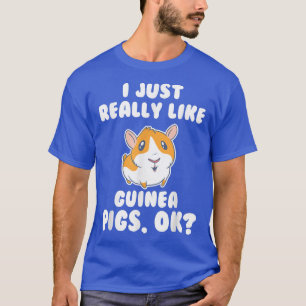Meerschweinchen Tier Meerschweinchen Tierbesitzer T-Shirt