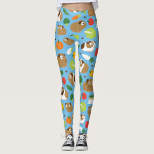 Meerschweinchen und ihre Leckereien Leggings