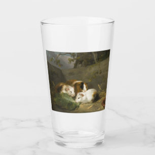 Meerschweinchen (von George Morland) Glas