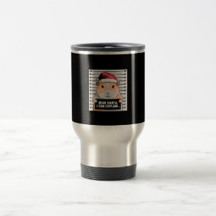Meerschweinchen-Weihnachten Cavy Lieber Santa, ich Reisebecher