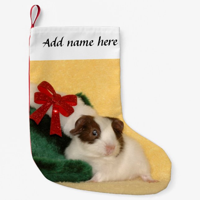 Meerschweinchenbogen WeihnachtsStrumpf Kleiner Weihnachtsstrumpf (Vorderseite)