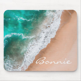 Meerwasser am Meer, tropischer Sommer Mousepad
