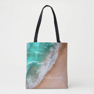 Meerwasser am Meer, tropischer Sommer Tasche