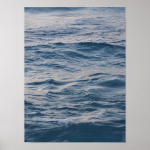Meerwasser Nahaufnahme   Poster
