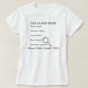 Meerwasserglas Snob (Grün? Meh. Kobalt? JA.) T-Shirt