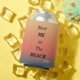Meet Me At The Beach Summer Beach Sunrise Color Dosenkühler